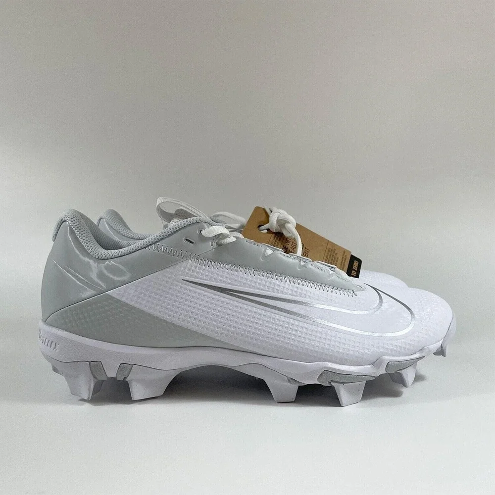 Nike‎ Vapor Edge Shark 2 Football Cleats White Men's Size 12 DH5088-100